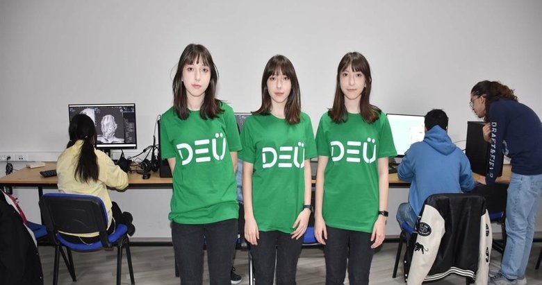 Adanalı üçüzler hayallerine İzmir’de kanat çırpıyor!