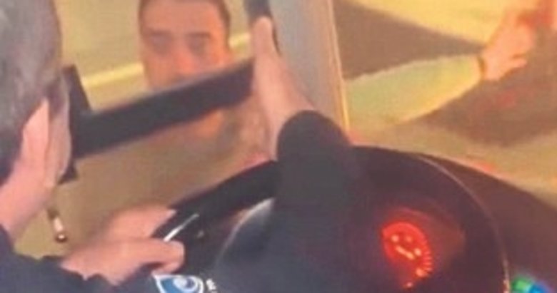 Aracından inen magandaya 182 bin liralık para cezası