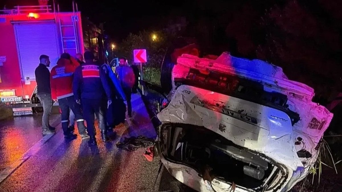 Kütahya'da feci kaza! 2 kişi hayatını kaybetti