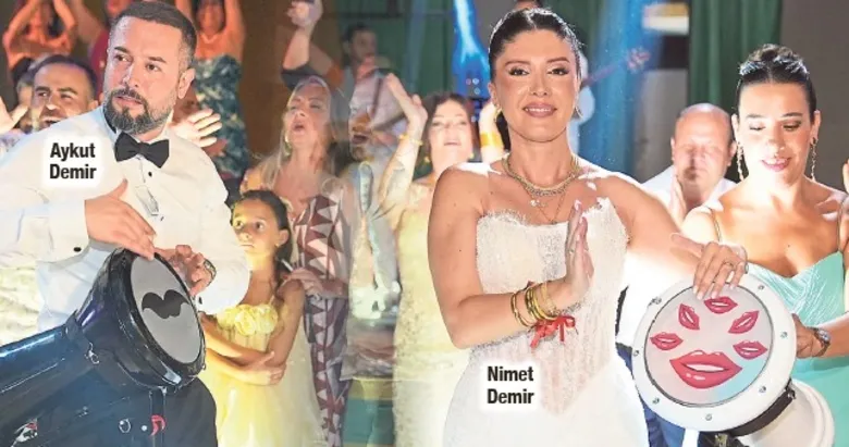 Kendi düğünlerinde çalıp oynadılar