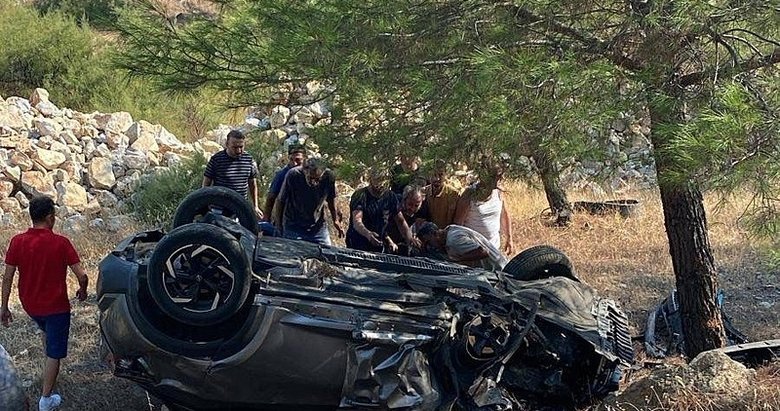 Muğla’da feci kaza: Kafa kafaya çarpıştılar: 5 yaralı