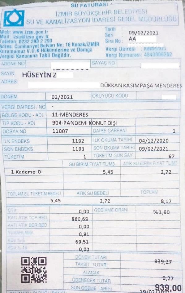 izsu su faturasi sorgulama