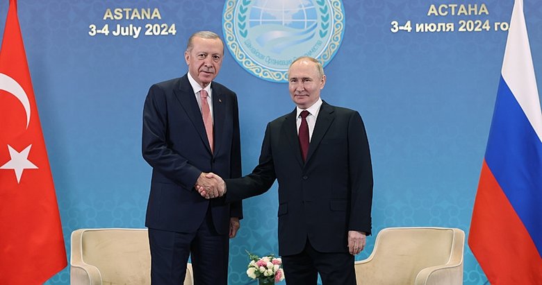 Astana’da kritik zirve: Başkan Erdoğan Putin ile görüştü