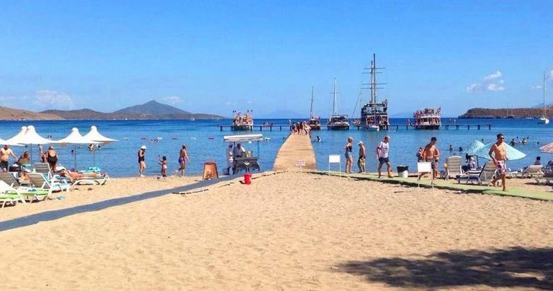 Bodrum Türkbükü’nde şezlong fiyatları şoke etti!