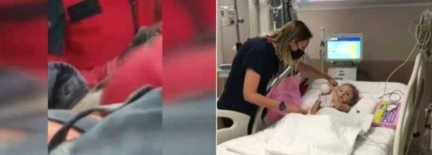 Bakan Koca paylaştı! İşte minik Elif’in sağlık durumu