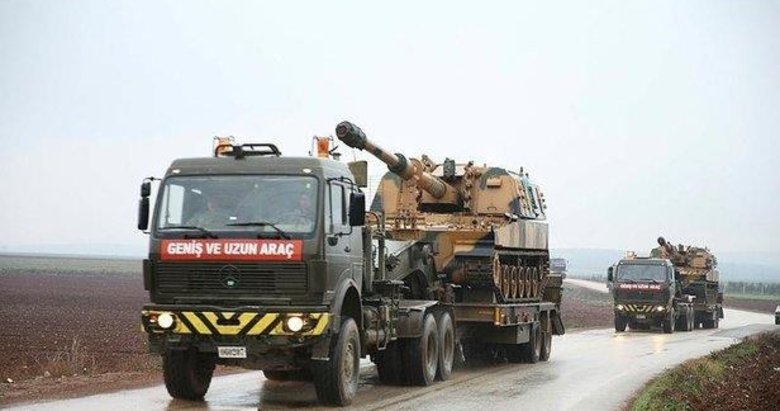 TSK’dan Suriye sınırına obüs ve tank sevkiyatı