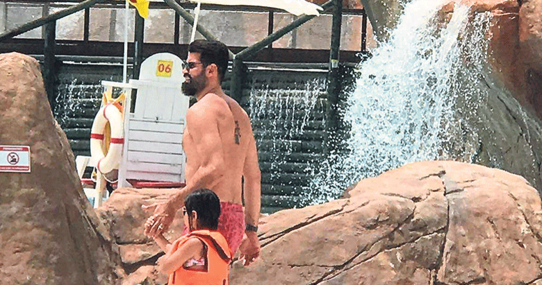 Volkan’ın tatil keyfi