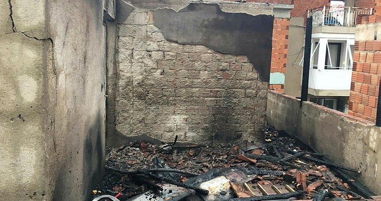 İzmir’de yangın paniği: 1 yaralı