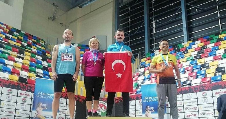 Master Atlet Serkan’dan 5 Türkiye Şampiyonluğu