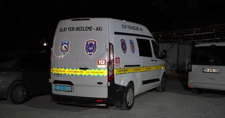 Denizli’de silahlı çatışma! 1 kişi yaralandı