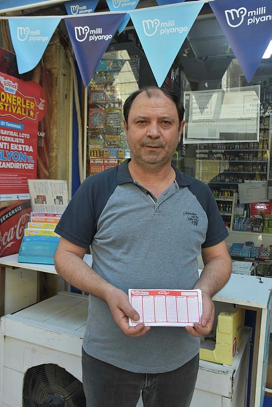 Çılgın Sayısal Loto talihlisi, 6,5 milyon TL kazandığını bayide öğrendi