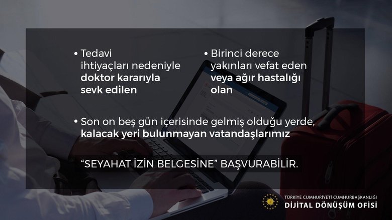 Seyahat İzin Belgesi e-Devlet’te! Seyahat İzin Belgesi nasıl alınır?