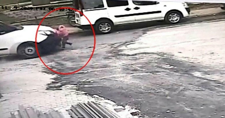Ehliyetsiz sürücünün 3 yaşındaki Ayşe’nin ölümüne neden olduğu kaza kamerada