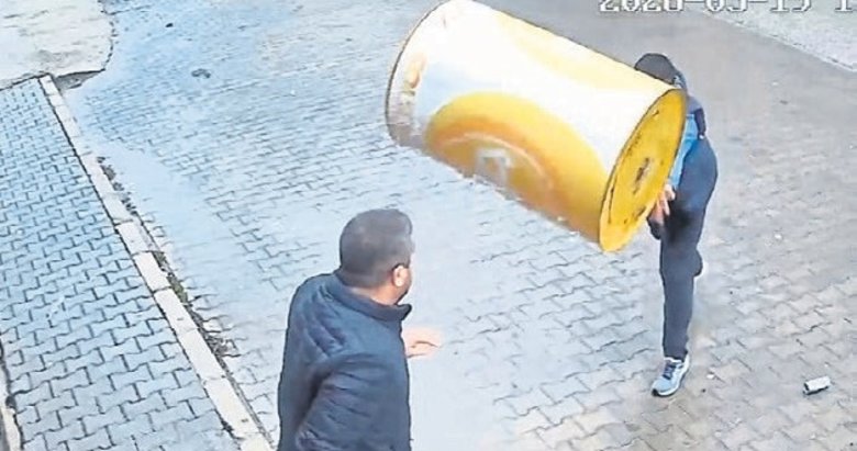 Markette çıkan kavga kısa sürede büyüdü