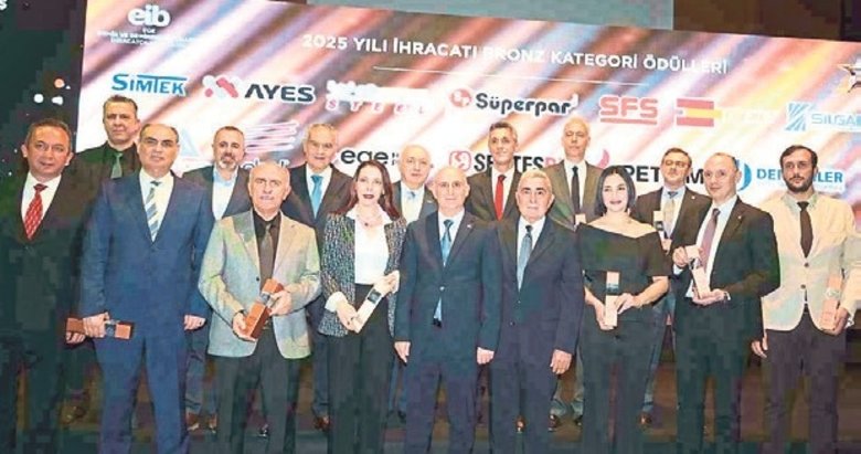 Demirin ihracat şampiyonları ödüllendirildi