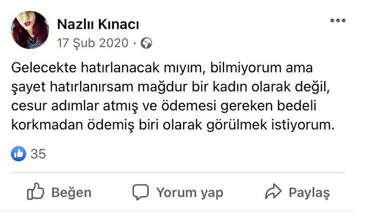 İzmir’de korkunç cinayete kurban giden Ayşe Nazlı’nın son paylaşımı dikkat çekti