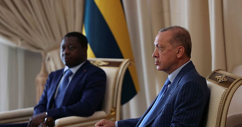 Son dakika: Başkan Erdoğan Togo’da resmi törenle karşılandı