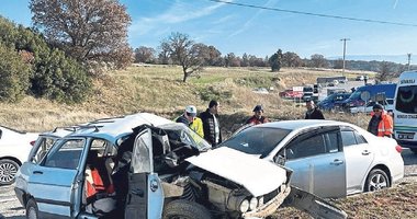 Uşak’ta korkunç kaza: Yaşlı çift hayatını kaybetti