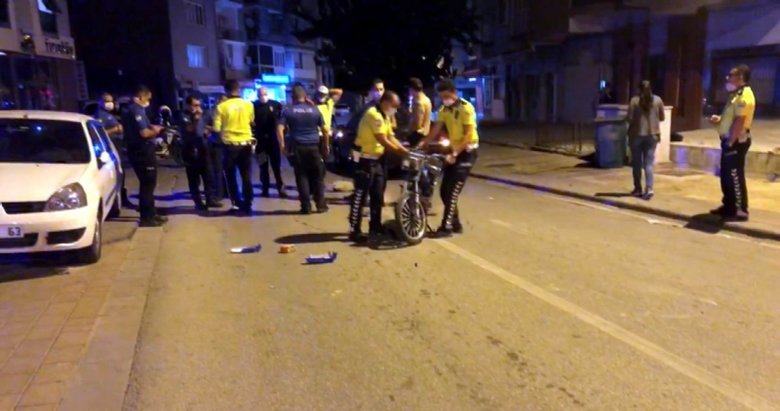 Polisten kaçışı kelepçeyle son buldu