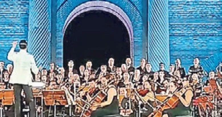 UNESCO yılı Sardes’te Carmina Burana ile kutlandı