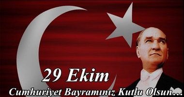 En güzel 29 Ekim Cumhuriyet Bayramı resimli mesajları!