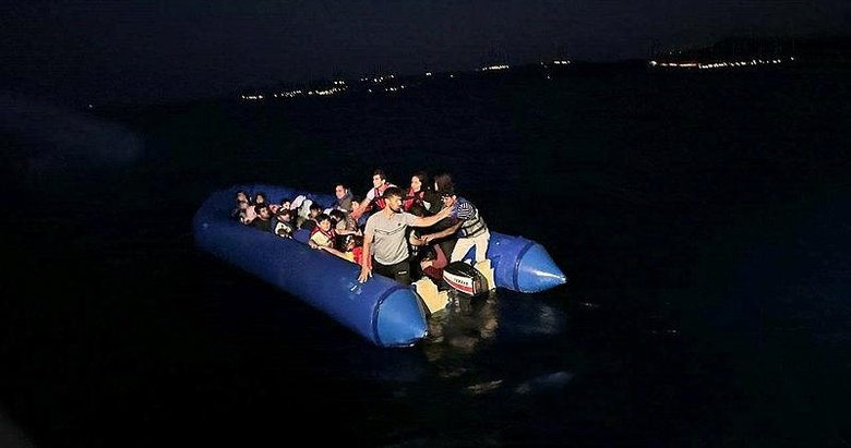 Kuzey Ege’de Yunanistan unsurlarınca geri itilen 80 düzensiz göçmen kurtarıldı