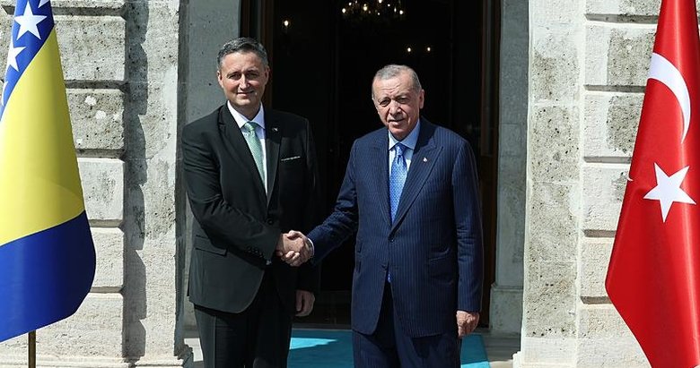 Başkan Erdoğan Denis Becirovic ile görüştü