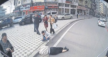 Halk otobüsünün çarptığı kadın öldü