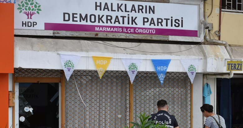 Marmaris’te HDP ilçe binasına saldırı: Saldırgan gözaltına alındı