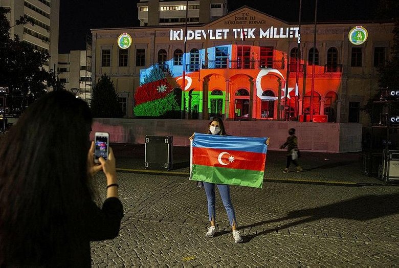İzmir’den Azerbaycan’a destek!