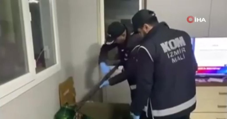 İzmir polisinden 29 adrese eş zamanlı baskın