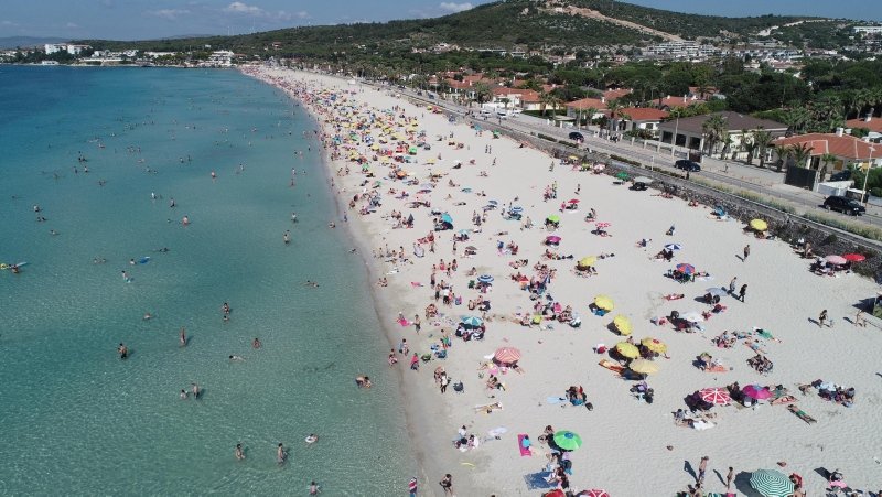 Turkiye Nin Maldivler I Ilica Plaji Na Akin Izmir Haberleri