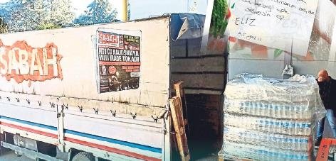 Turkuvaz Medya Grubu’nun 3. yardım TIR’ı bölgeye ulaştı