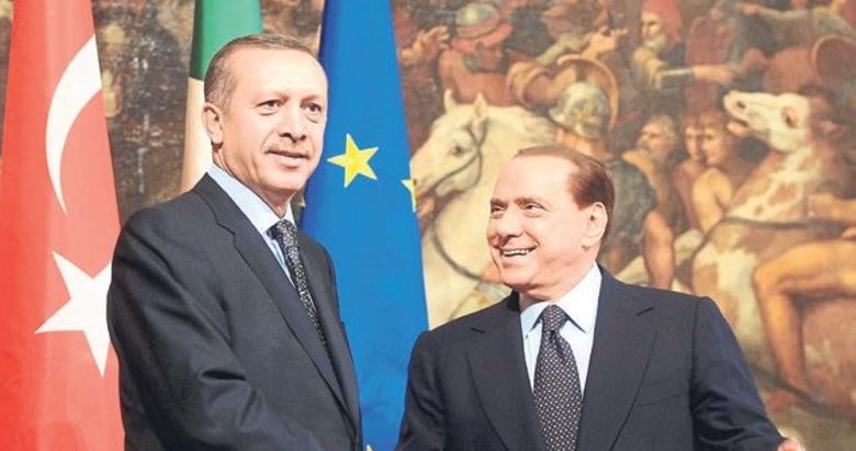 Erdoğan ‘Berlusconi’ için yazdı: ‘Dost’ kavramının hakkını vermişti