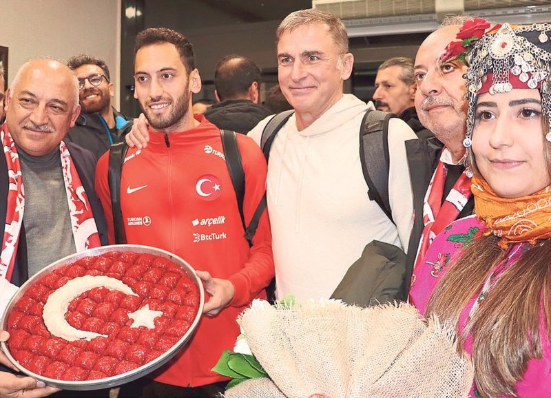 Baklavalı karşılama