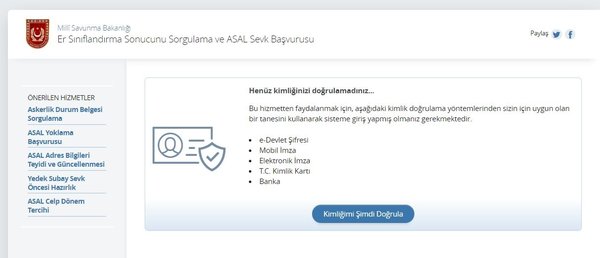 99/2 askerlik yerleri belli oldu! E-devlet askerleri yeri sorgulama
