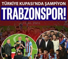 Türkiye Kupası’nda şampiyon Trabzonspor!