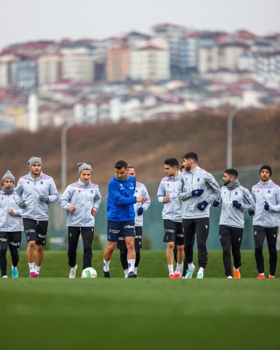 Trabzonspor’un Basel maçı hazırlıkları sürüyor