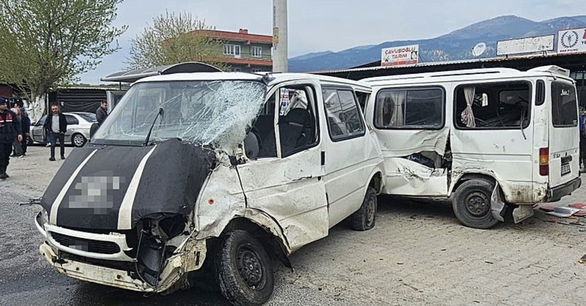 Aydın'da zincirleme kaza: 2 yaralı