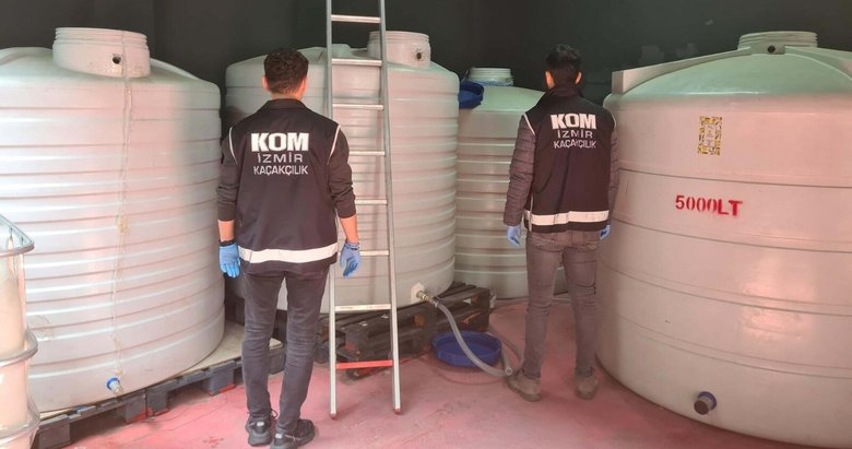 İzmir merkezli 3 ilde sahte içki operasyonu: 9 gözaltı