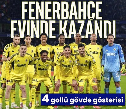 Fenerbahçe evinde farklı kazandı!