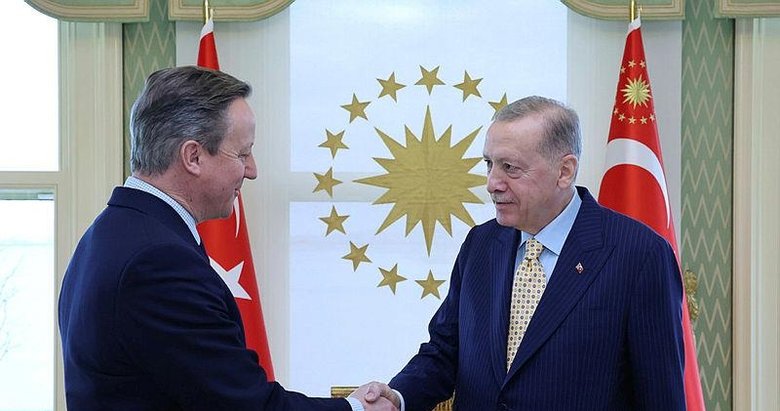 Başkan Recep Tayyip Erdoğan İngiltere Dışişleri Bakanı David Cameron ile görüştü