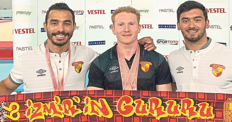 Göztepe cimnastikte gururlu