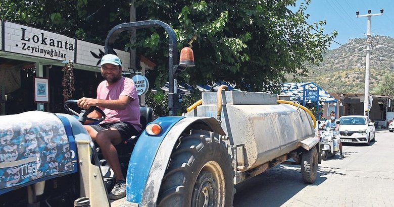 Sosyetik köylerde tankerli turizm