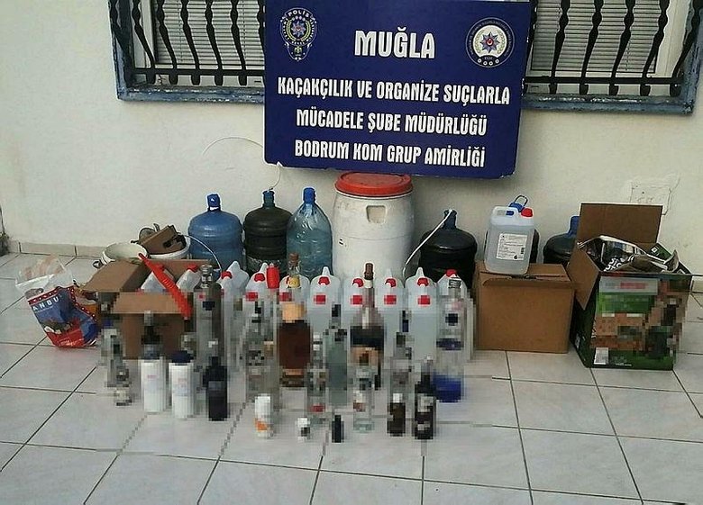 Muğla’daki sahte içki ve kaçakçılık operasyonunda 13 tutuklama