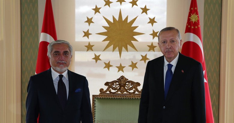 Başkan Erdoğan Afganistan Milli Uzlaşı Yüksek Konseyi Başkanı’nı kabul etti
