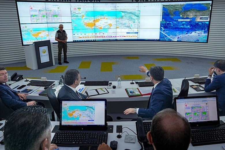 Ankara’da orman yangınları ile ilgili toplantı yapıldı: Bakanlar da katıldı