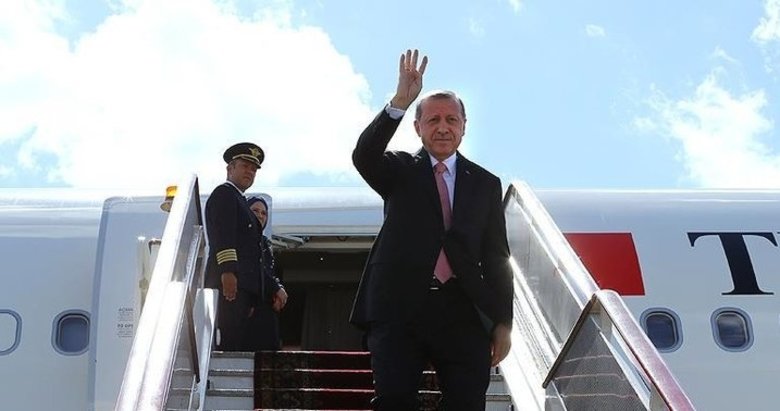 Başkan Erdoğan, Almanya’ya gitti