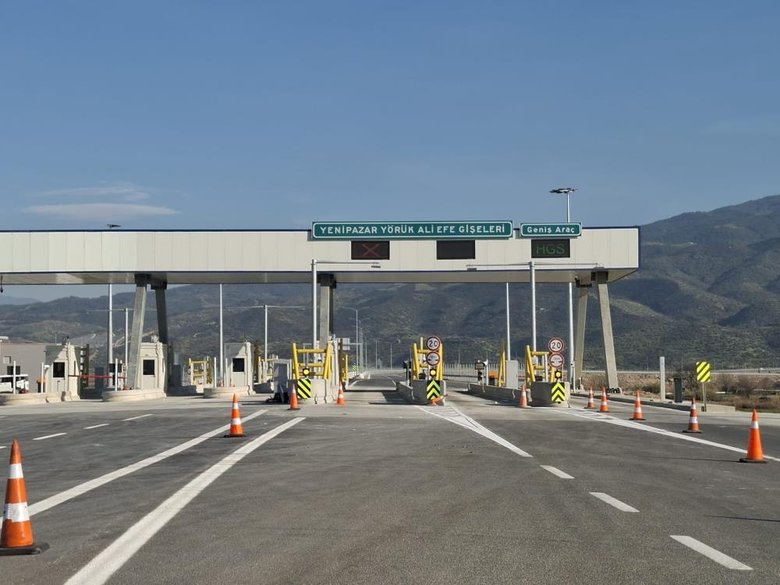 Aydın-Denizli Otoyolu Yenipazar Gişeleri hizmete girdi