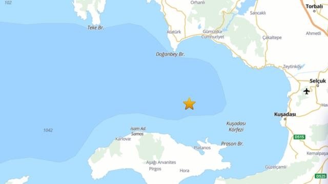İzmir Seferihisar’da deprem! AFAD büyüklüğünü duyurdu